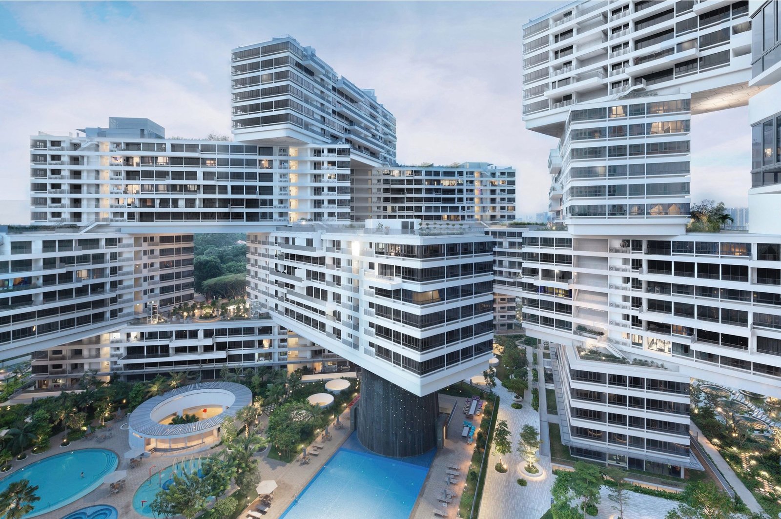The Interlace / OMA/Buro Ole Sheeren in Singapore . Cortesia de WAF.