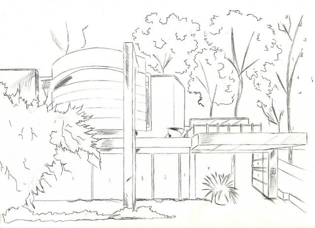 Desenho - Richard meier