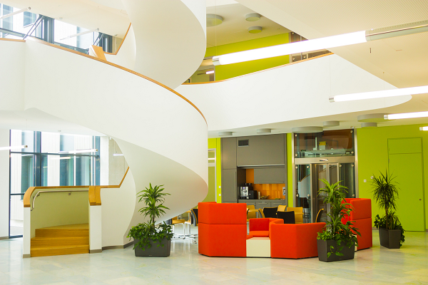 Area comercial com uso de feng shui