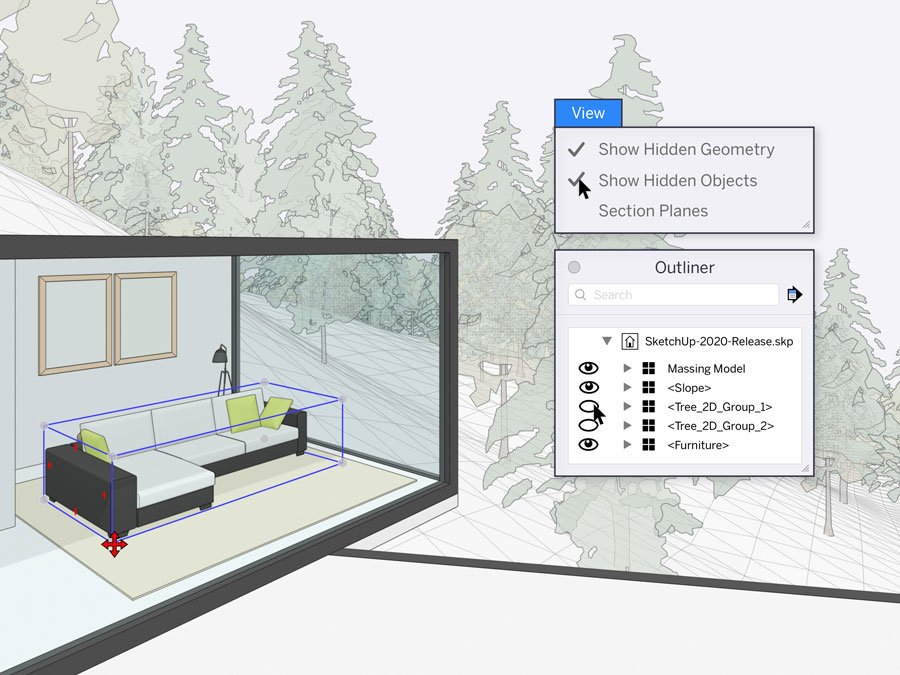 Sketchup e Layout 2020 - controle sobre os documentos