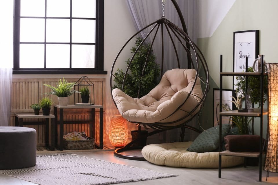 As clássicas swing chairs: Estilo hipster